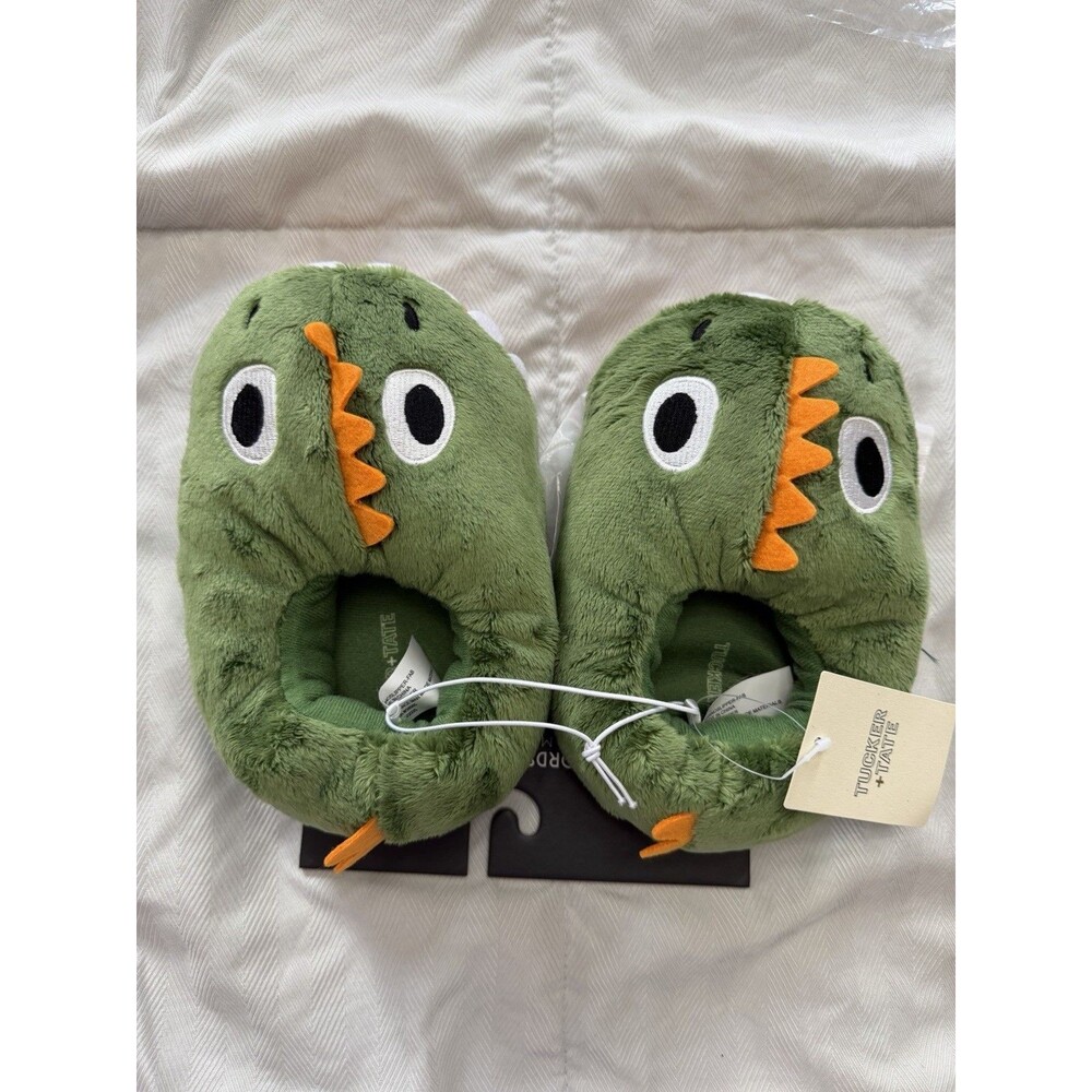 Tucker + Tate Slip-On Dinosaur Slippers Kids Size 13/1 Kids